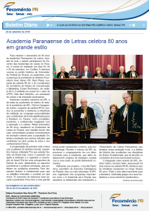 Boletim Diário | Fecomércio