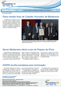 Boletim Diário | Fecomércio