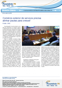 Boletim Diário | Fecomércio