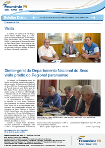 Boletim Diário | Fecomércio