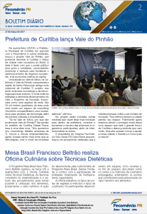 Boletim Diário | Fecomércio