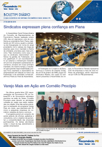 Boletim Diário | Fecomércio
