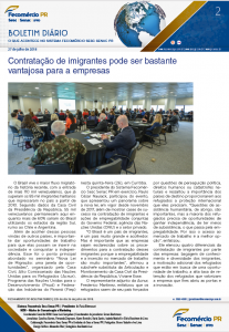 Boletim Diário | Fecomércio