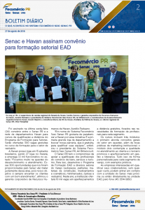 Boletim Diário | Fecomércio