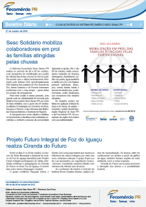 Boletim Diário | Fecomércio