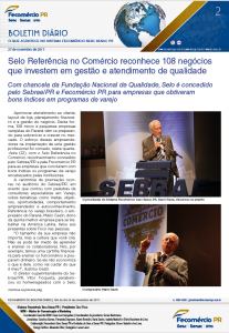 Boletim Diário | Fecomércio