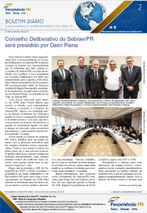 Boletim Diário | Fecomércio