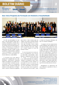 Boletim Diário | Fecomércio