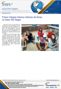 Boletim Diário | Fecomércio