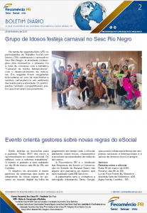 Boletim Diário | Fecomércio