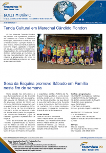 Boletim Diário | Fecomércio