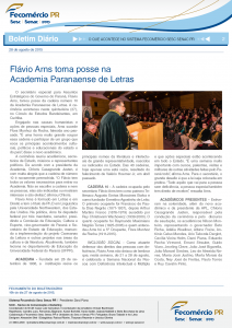 Boletim Diário | Fecomércio