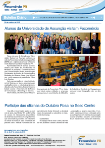 Boletim Diário | Fecomércio