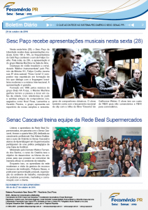 Boletim Diário | Fecomércio