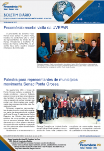 Boletim Diário | Fecomércio