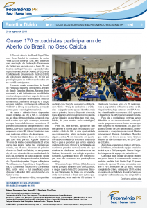 Boletim Diário | Fecomércio