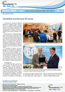 Boletim Diário | Fecomércio