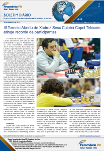 Boletim Diário | Fecomércio