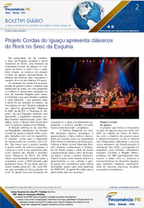 Boletim Diário | Fecomércio