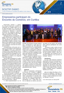 Boletim Diário | Fecomércio