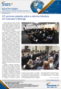 Boletim Diário | Fecomércio