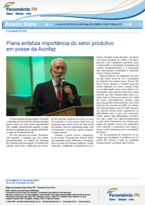 Boletim Diário | Fecomércio