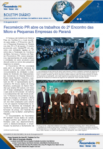 Boletim Diário | Fecomércio