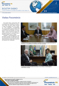 Boletim Diário | Fecomércio