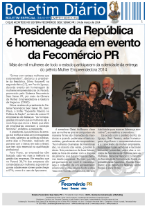 Boletim Diário | Fecomércio