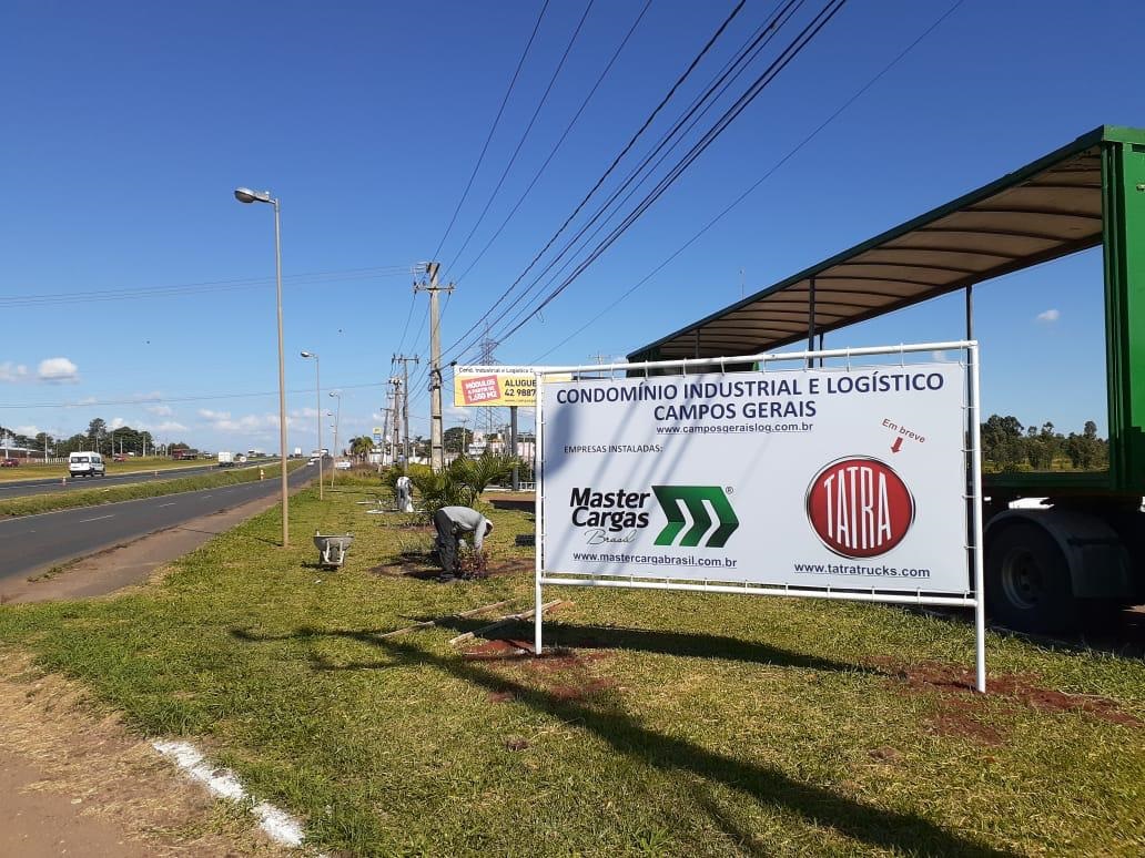 Condomínio Industrial e Logístico Campos Gerais, onde será instalada a fábrica da Tatra em Ponta Grossa | Fecomércio