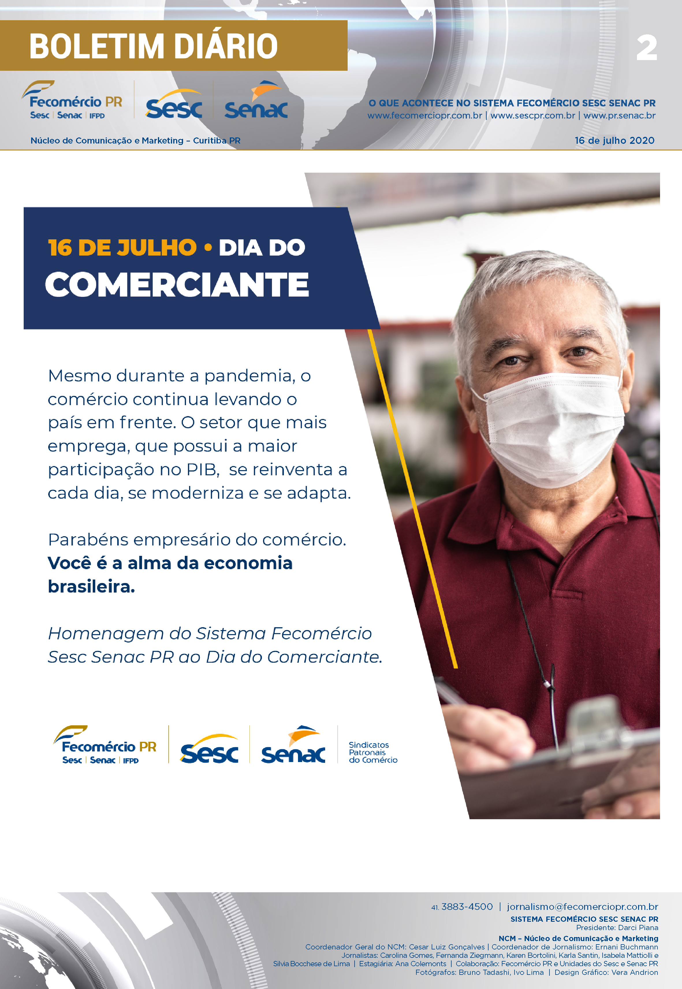 Boletim Diário | Fecomércio