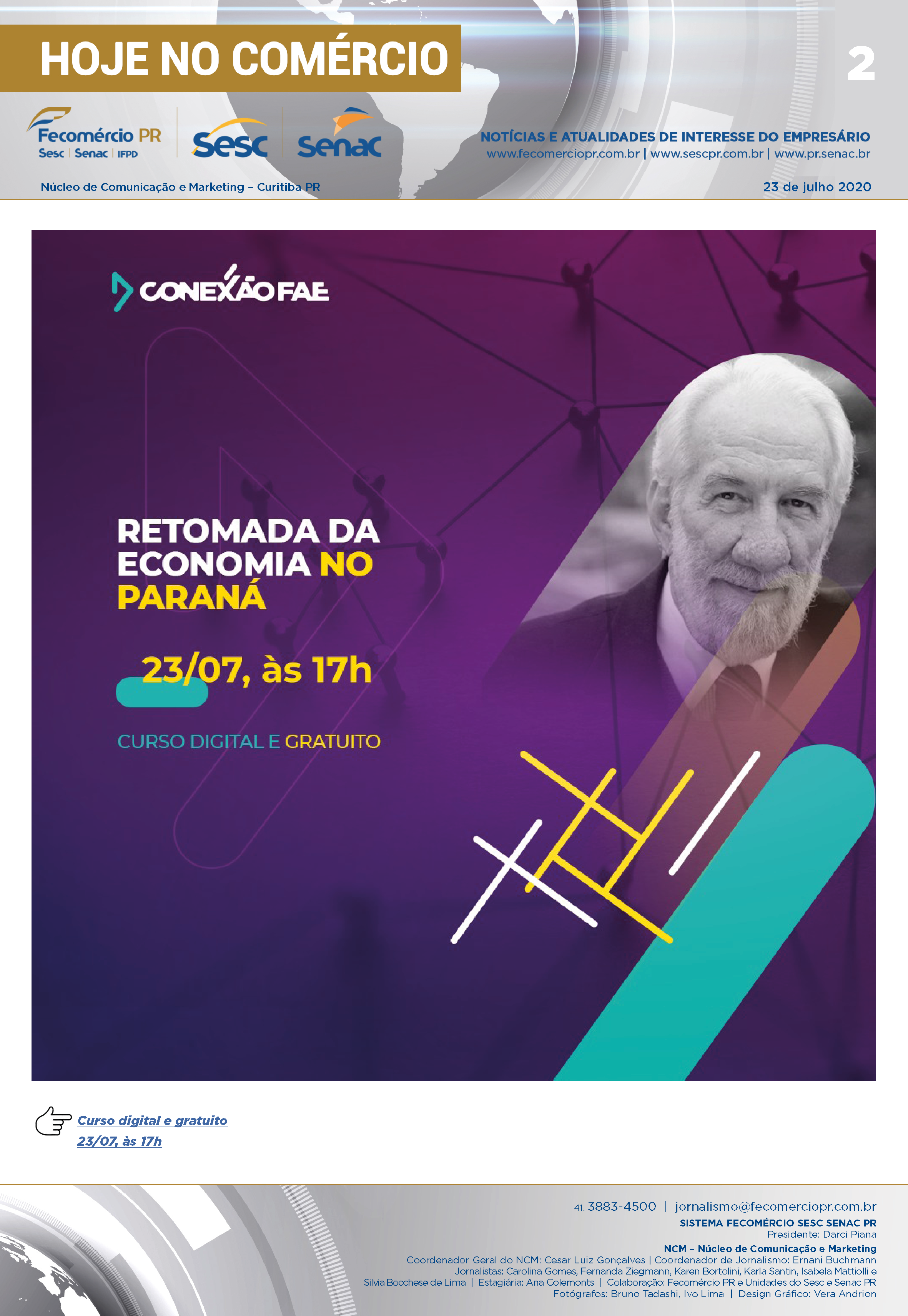 Boletim Diário | Fecomércio