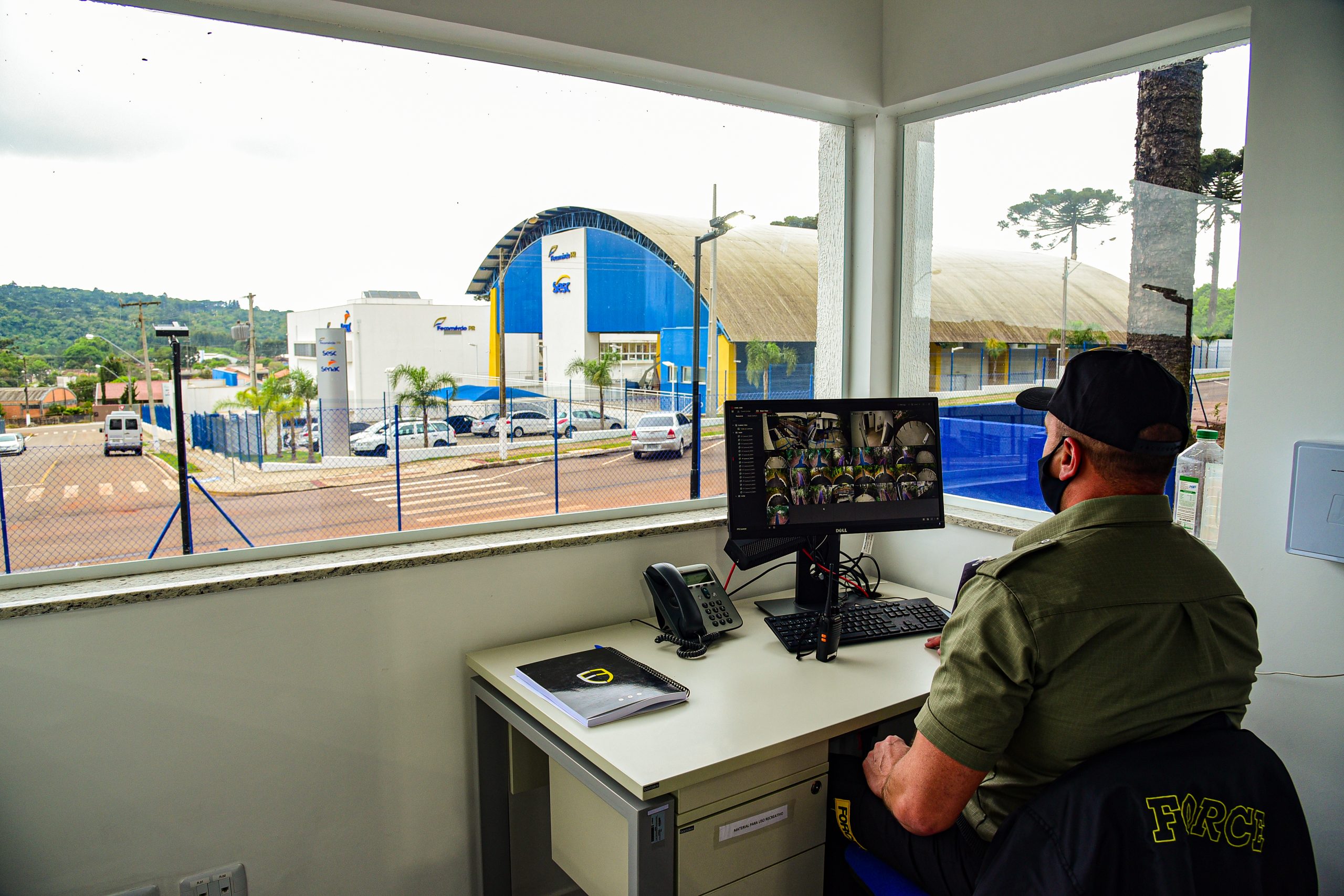 Ambiente monitorado por câmeras | Fecomércio