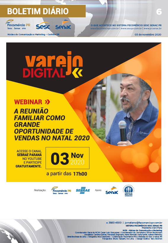 Boletim Diário | Fecomércio