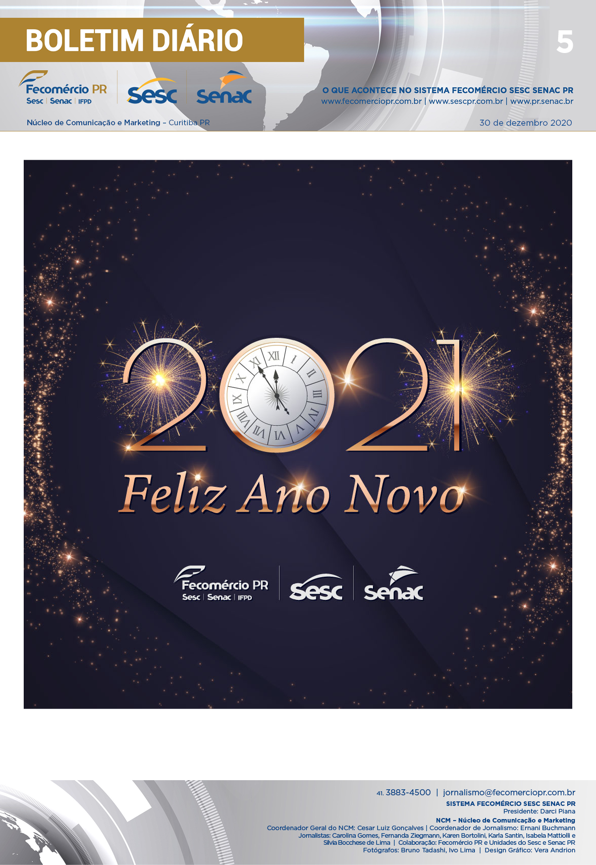 Boletim Diário | Fecomércio