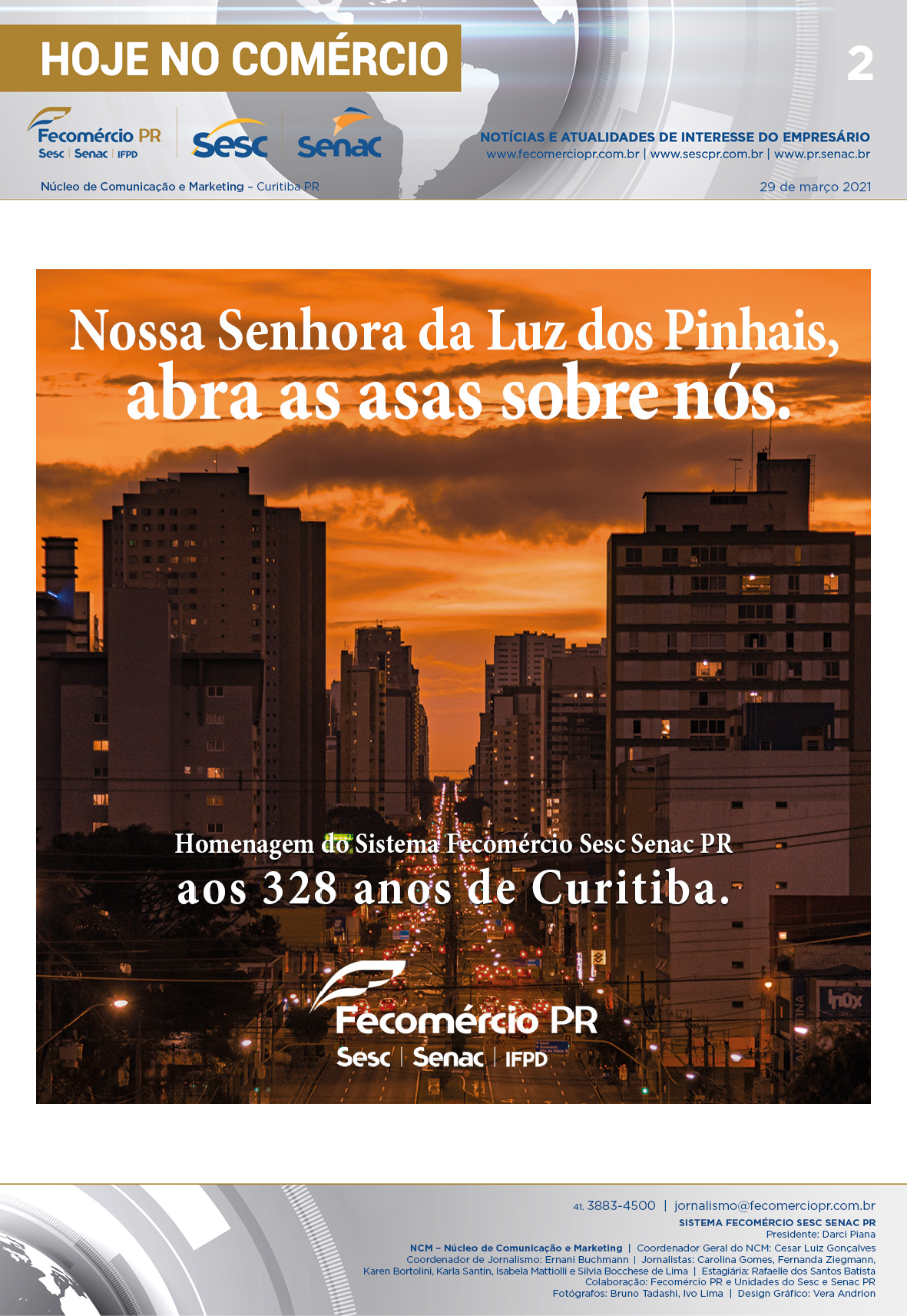 Boletim Diário | Fecomércio