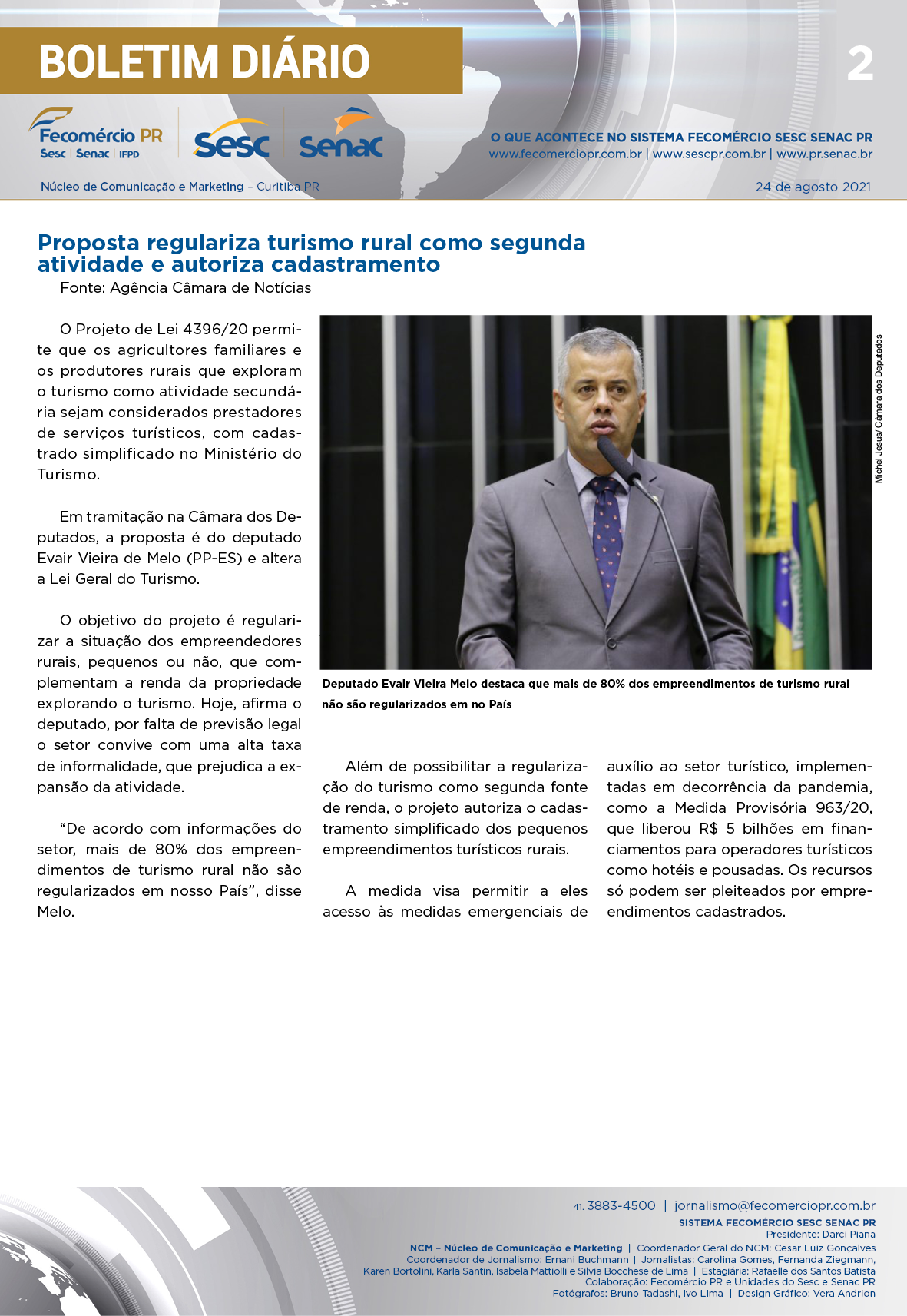 Boletim Diário | Fecomércio