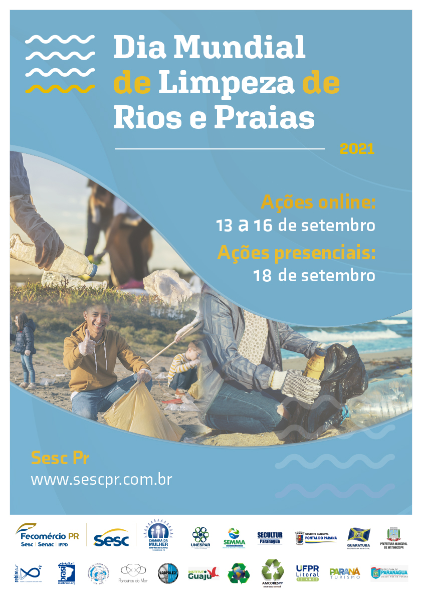 Sesc PR realiza programação ao Dia Mundial de Limpeza de Rios e Praias -  Jornal do Oeste