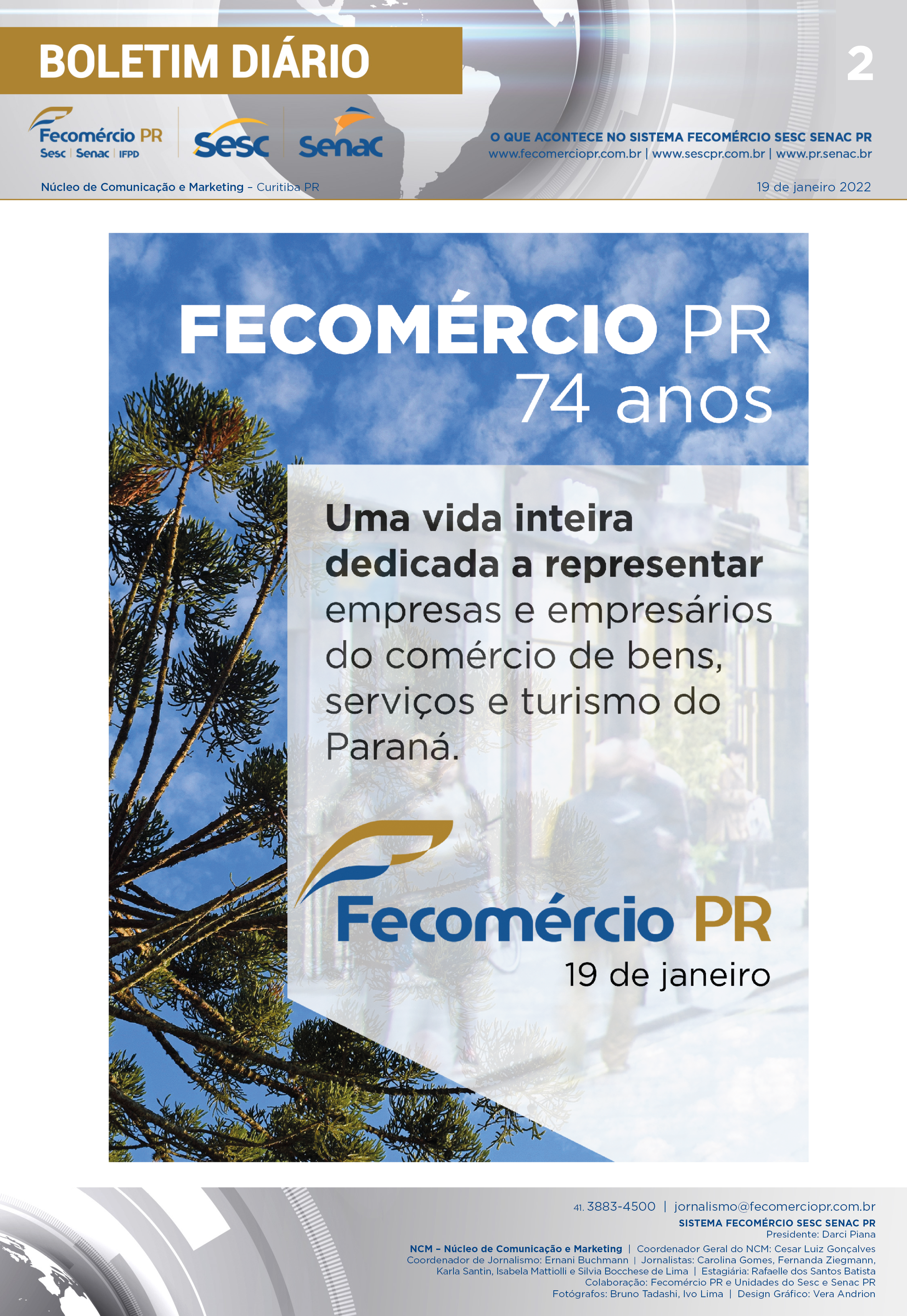 Boletim Diário | Fecomércio