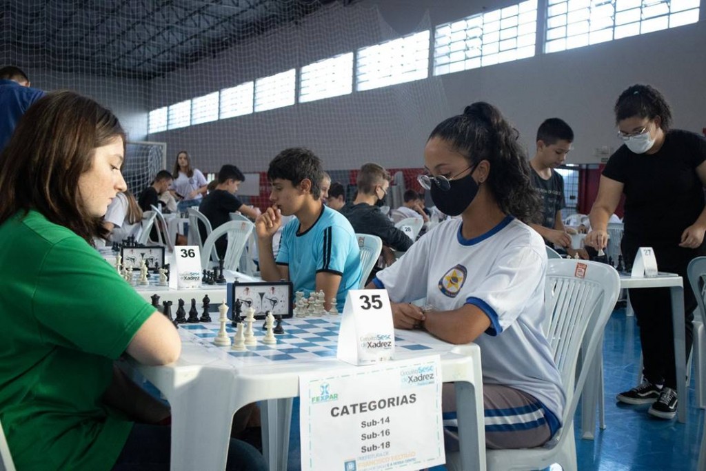 Mais de 300 enxadristas participam do Circuito Sesc de Xadrez – Fecomércio  PR