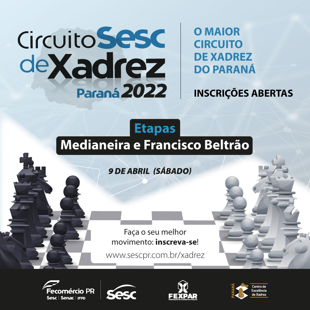 Circuito de Xadrez – O maior circuito de xadrez do Paraná