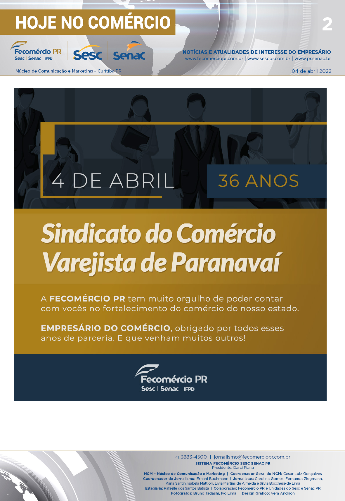 Boletim Diário | Fecomércio