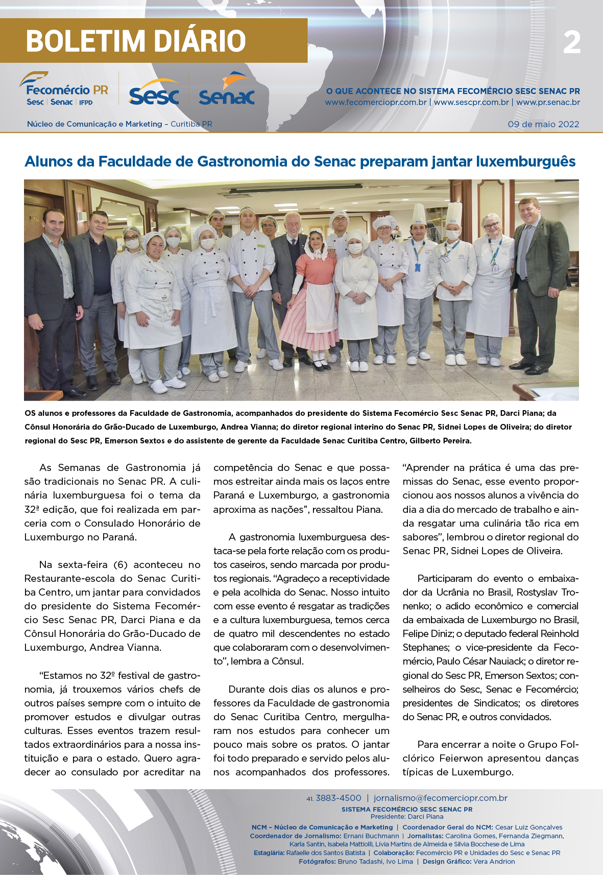 Boletim Diário | Fecomércio