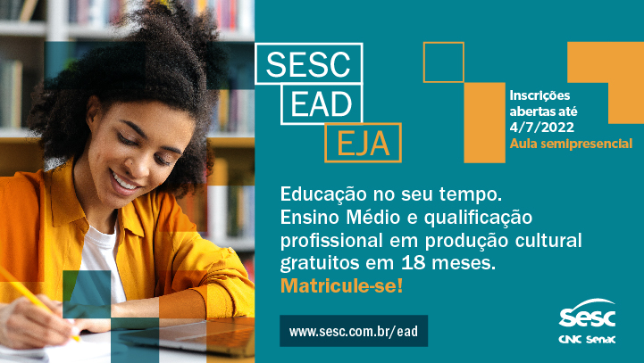 Curso EJA profissionalizante EaD abre inscrições