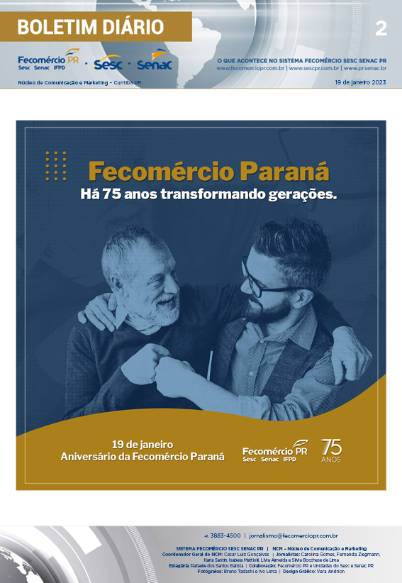 Boletim Diário | Fecomércio