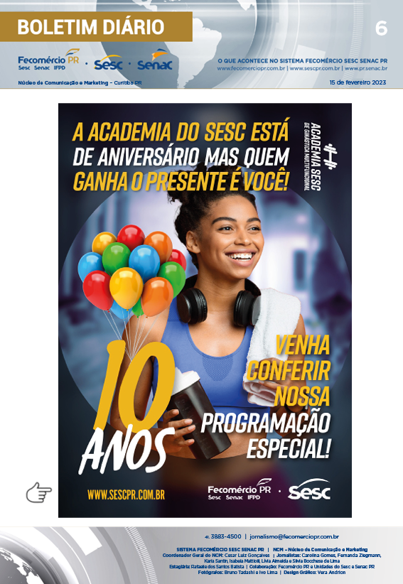 Boletim Diário | Fecomércio