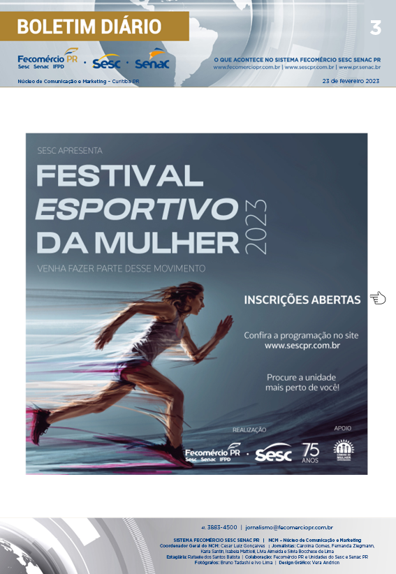 Boletim Diário | Fecomércio