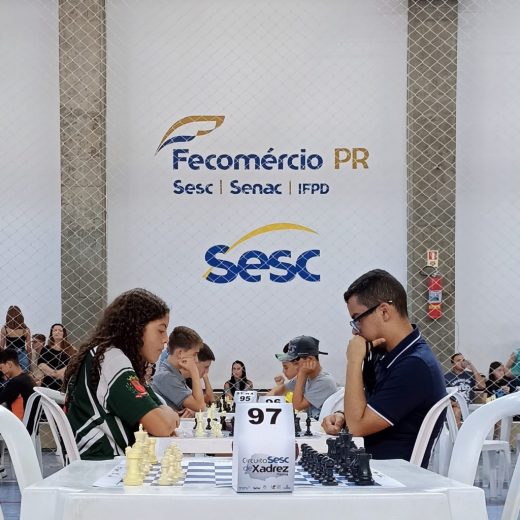 190 enxadristas participam da etapa de Cascavel do Circuito Sesc Paraná de  Xadrez 2022 - FEXPAR - Federação de Xadrez do Paraná