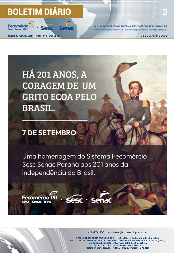 Boletim Diário | Fecomércio