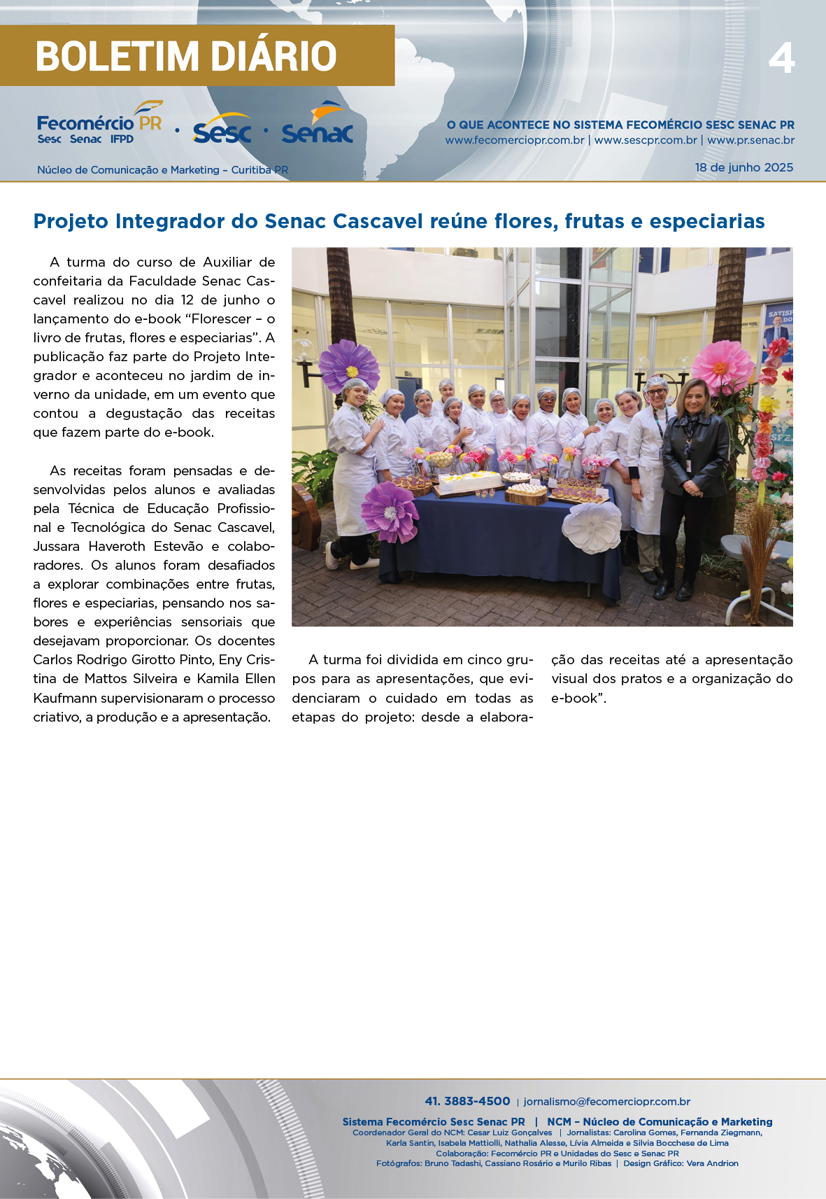 Boletim Diário | Fecomércio